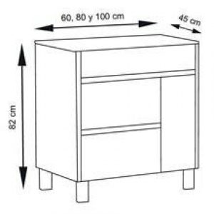 Meuble chêne Smoky Caprera TEGLER