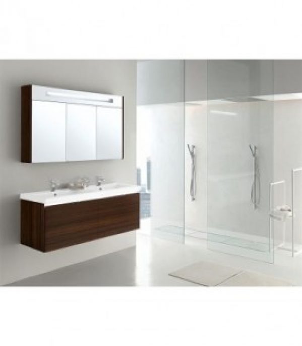 Meuble de salle de bain EPIC Serie MBH Méleze marron