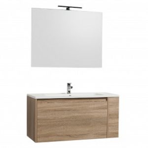 Meuble de salle de bains –  100 cm – oya – chêne naturel
