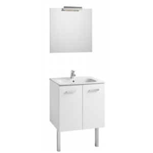 Meuble Pack 2 portes blanc 60 cm Victoria Basic…