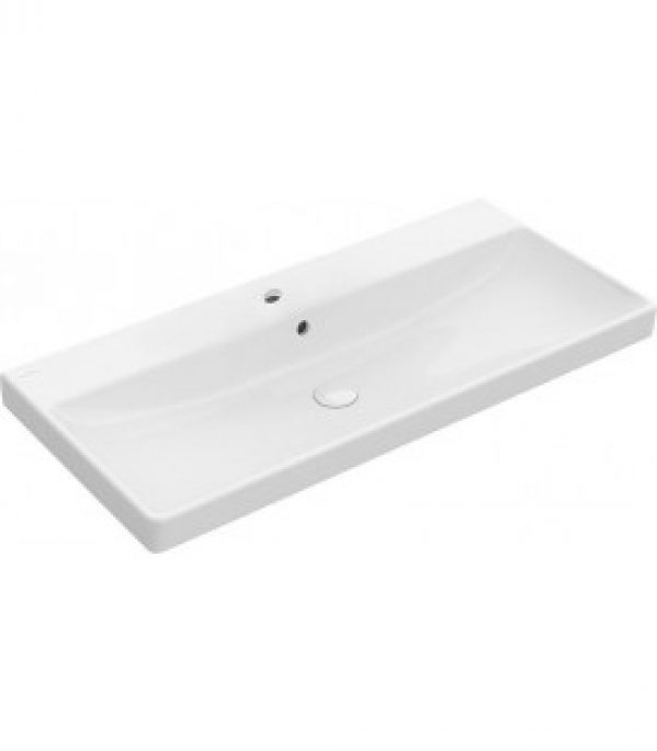 Meuble vasque V&B Avento 1000x470x165mm, blanc
