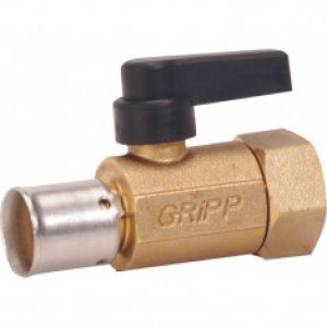 Mini-vanne pour sortie de collecteur PER Ø12 à sertir