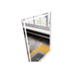 Miroir de salle de bain Chicago à lumière LED et antibuée – Salgar