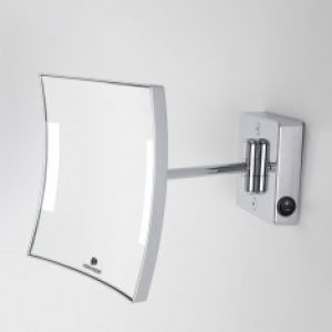 Miroir grossissant à LED alimentation direct IP23 Quadrolo simple bras – Koh-I-Noor H601KK3
