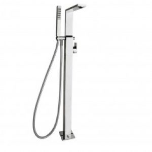 Mitigeur bain-douche sur colonne avec ensemble de douche KUATRO