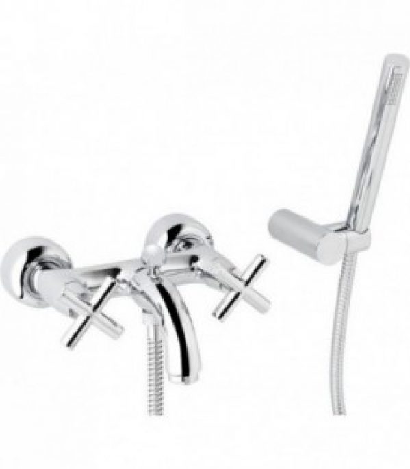 Mitigeur bain/douche en saillie Epire, chromé saillie 115 mm