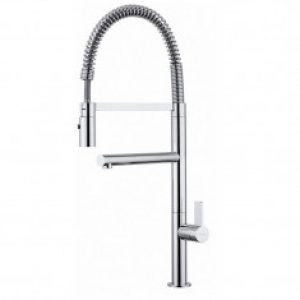 Mitigeur de cuisine avec douchette amovible double sortie – H 490 mm – Chromé