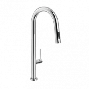 Mitigeur de cuisine avec douchette extractible 2 jets – H 484 mm – Chromé