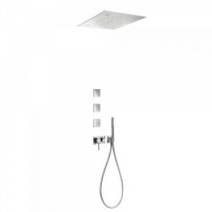 Mitigeur à encastrer 3V CHROMOTHERAPY · Corps encastré inclus (3 voies) – TRES 21027308