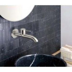 MITIGEUR INOX 316 LAVABO MURAL LARGE COMPLET AVEC VIDAGE UP&DOWN – CRISTINA ONDYNA IX24228