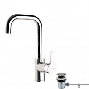 Mitigeur lavabo RS-Q avec vidage laiton – Ramon Soler 931102VA1167