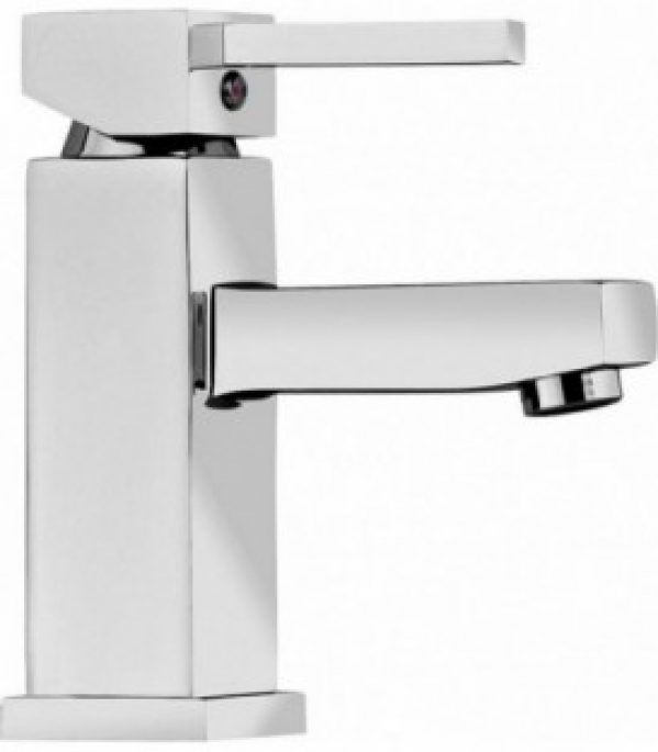 mitigeur lavabo SAMBA avec garniture d&rsquo;écoulement saillie 113mm, chromé Avec DVGW