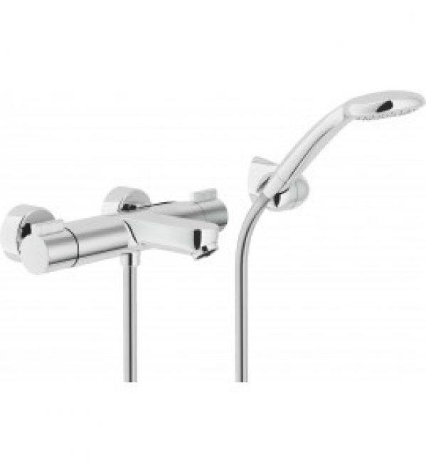 Mitigeur thermostatique bain/douche avec complet douche…