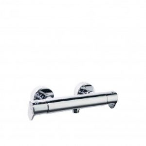 Mitigeur thermostatique de douche – Poignées laiton. Blocage T°38°C – ALEXIA