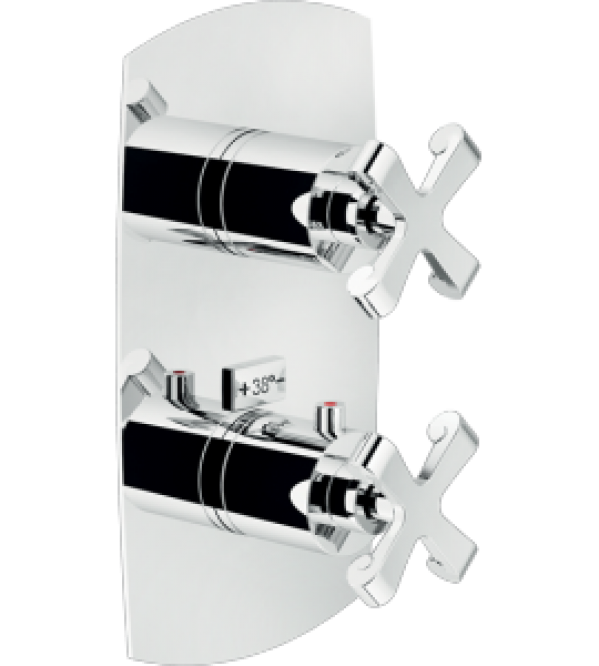 Mitigeur thermostatique douche encastré avec inverseur…