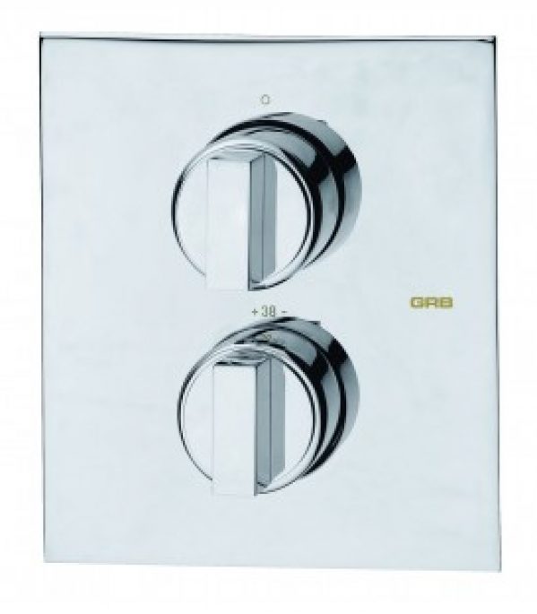 Mitigeur thermostatique à encastrer avec coupure d’eau 1 à 3 voies KALA