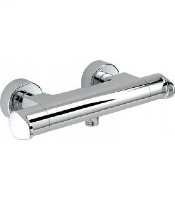 Mitigeur thermst. douche Evica, Saillie 116mm, chromee