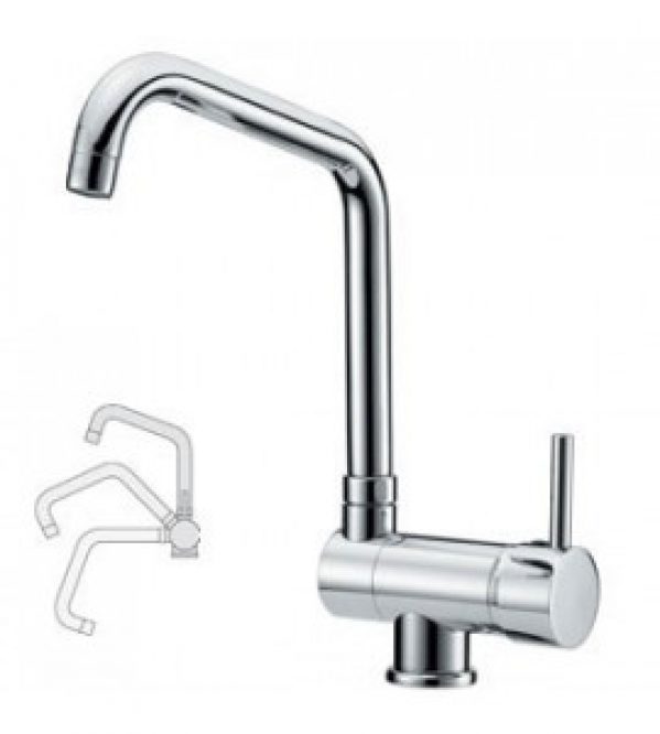 Mitigeur évier avec bec abattable Gioira&Redi WEB462