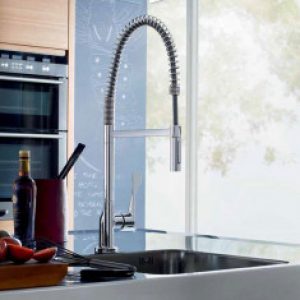 Mitigeur évier Chromé CITTERIO Semi-pro – Hansgrohe 39840000
