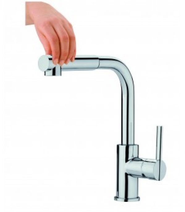 Mitigeur évier eternal douchette extractible