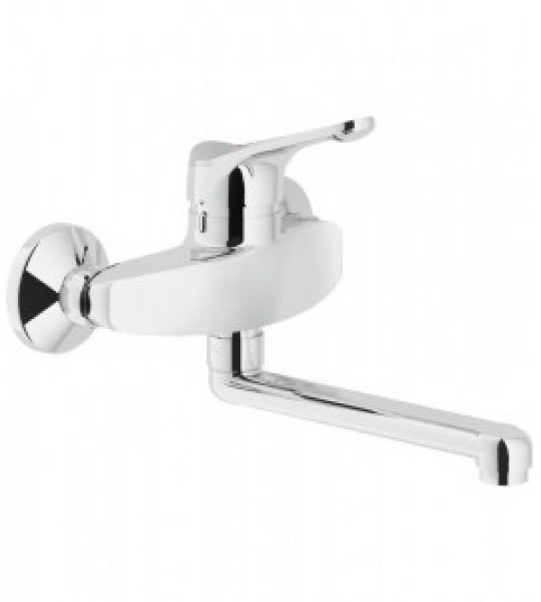 Mitigeur évier mural chromé nobili NB84115CR