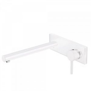 Mitigeur évier mural Corps encastré inclus et non divisible. Bec 250 mm. – TRES 062200BM