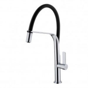 Mitigeur évier Noir TUBIG avec douchette – TUB12N