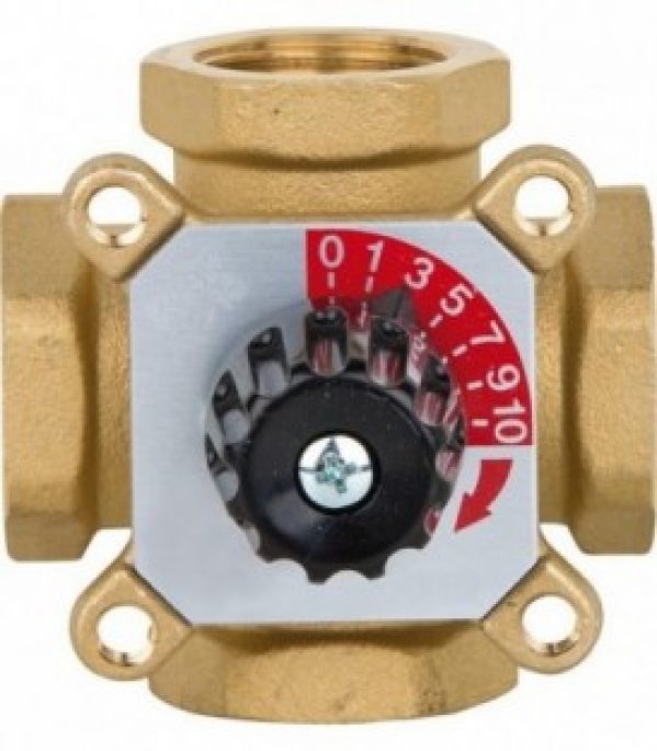 Mélangeur 4 voies Easyflow Mix 450 DN50 (2″) femelle, KV40, laiton