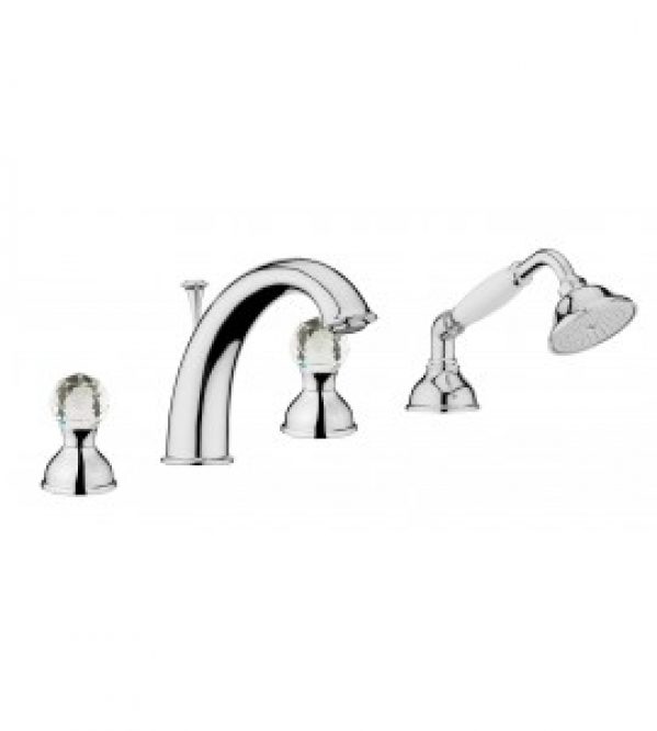 Mèlangeur bain-douche 4 trous webert karenina KA730101