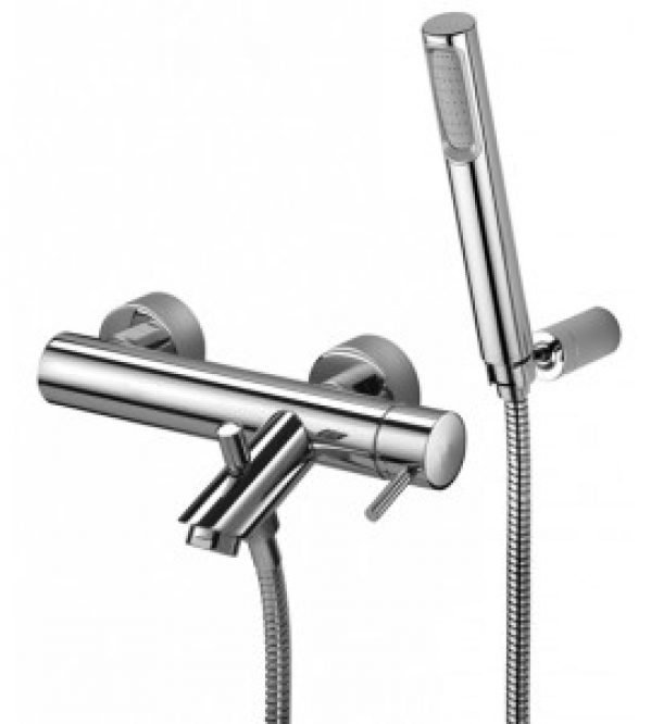 Mélangeur bain externe avec duplex Paffoni Light LIG023