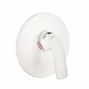 Mélangeur de douche à encastrer, blanc /…