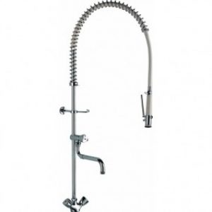 Mélangeur de pré-lavage professionnel avec robinet de puisage