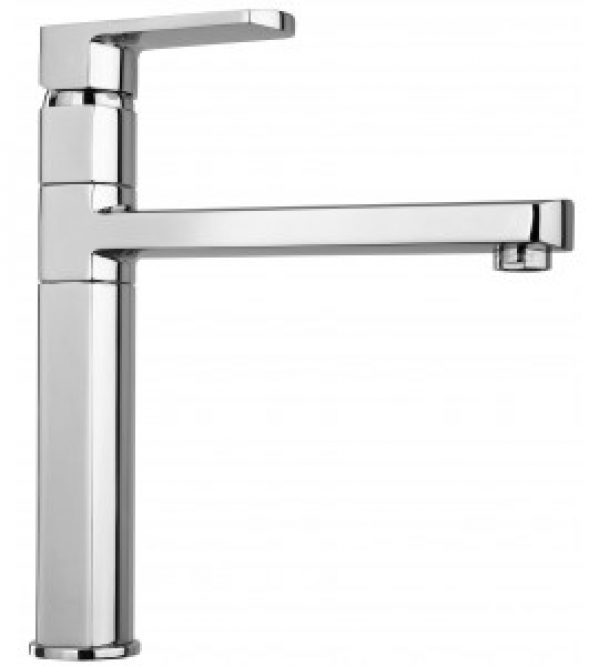 Mélangeur d’évier de cuisine avec bec pivotant Paini Ovo…