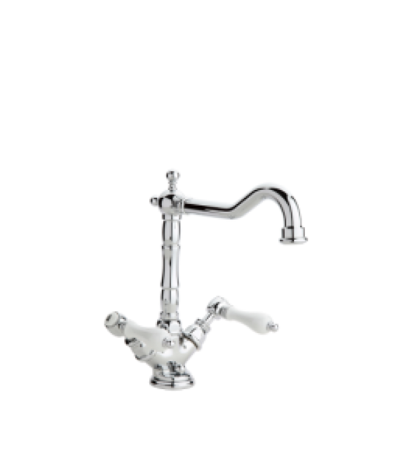 Mélangeur lavabo bec pivotant Mamoli Belgravia 44460735