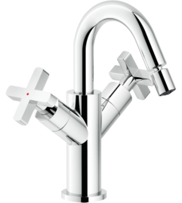 Mèlangeur pour Bidet bec pivotant Nobili Lira LR116219/2CR