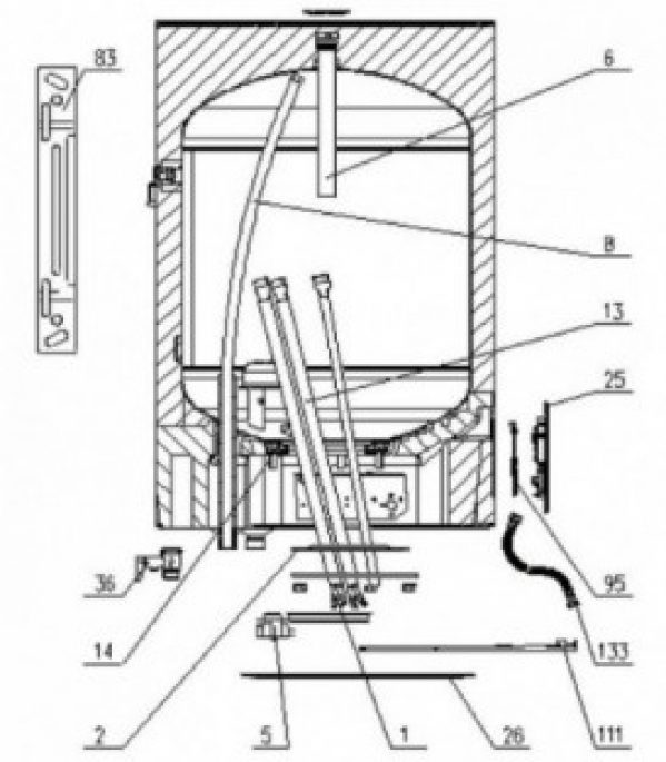 Module electronique PL 1 RSM Smart pour Ballon EVENES OTG/OGBS30SM jusqu&rsquo;a 100 litres