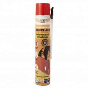 Mousse polyuréthane Coupe-Feu 700ML + Gants – GEBSOMOUSSE