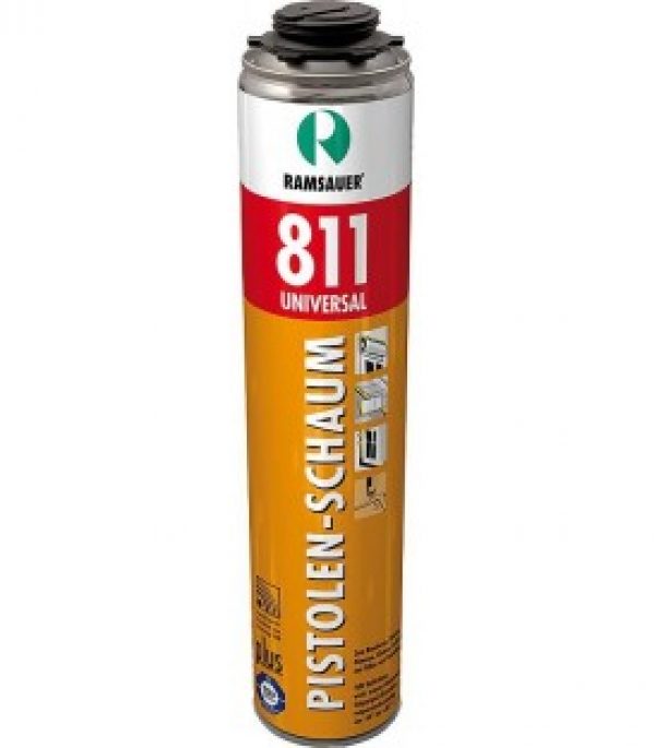 Mousse polyuréthane universelle 811 classe de feu B2 (Allemagne) contenu 750 ml