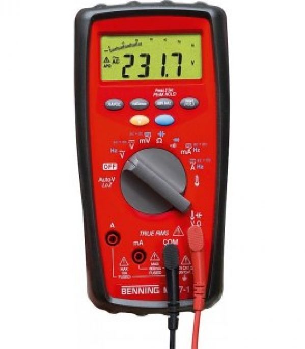 Multimetre numerique MM7-1 CAT IV 600 Volt