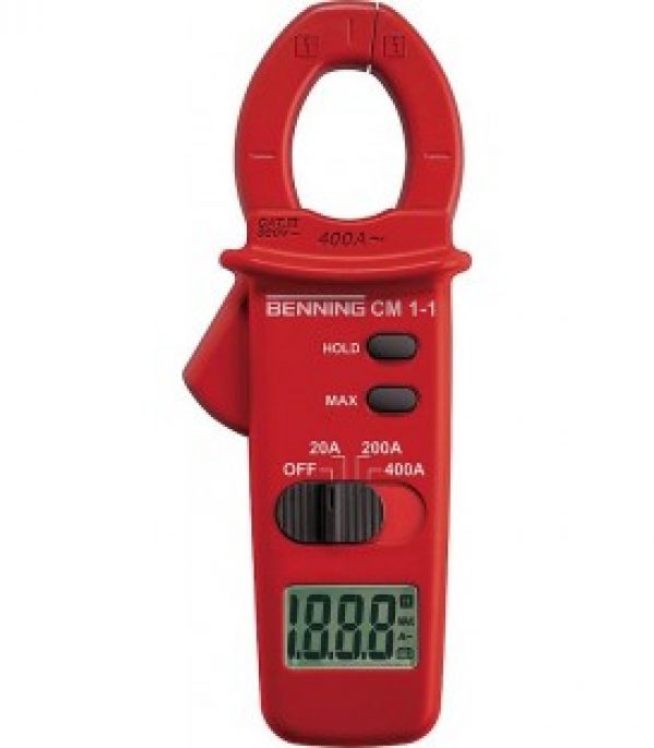 Multimetre – pince amperemetrique numerique pour courant alternatif CM1-1 044061 avec etui
