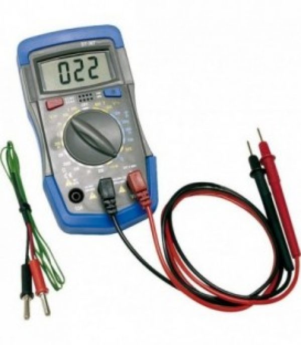 Multimetre VS 39 T avec cable de mesure et sonde de temperature