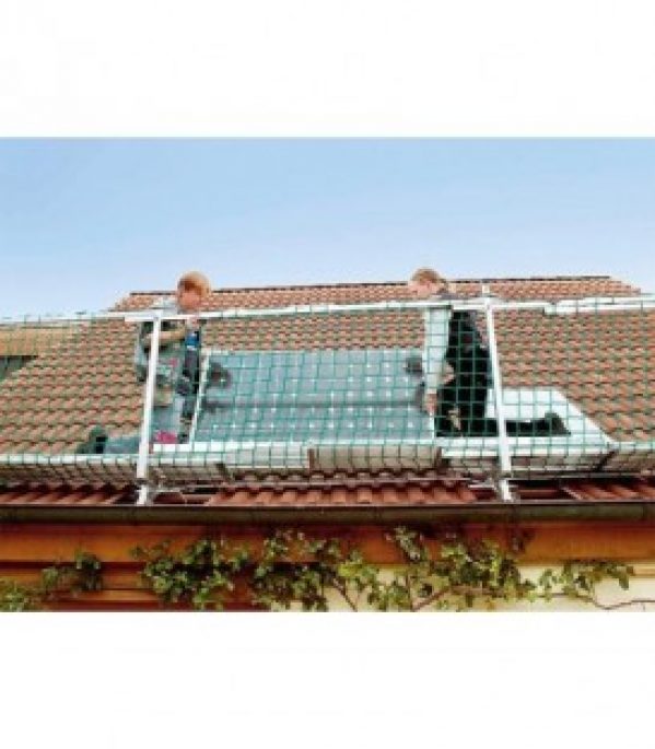 Mur protecteur de toit Bavaria Aluminium 10 m. Complet avec caisse de transport en bois