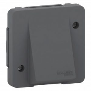 Mureva Styl – Sortie de câble – composable – IP55 IK08 – connexion auto – gris