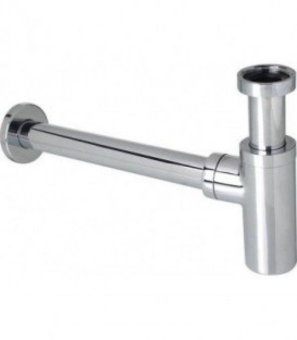 Obturateur odeur siphon Design 663g – 1 1/4&Prime; x 32 mm avec rosace – laiton chromé