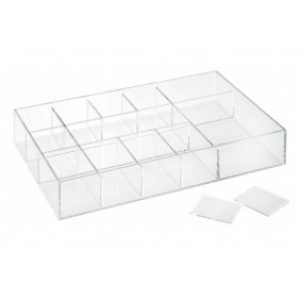 Organiseur produits de beauté avec compartiments souples