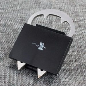 Ouvre-bouteille de style moderne en acier inoxydable