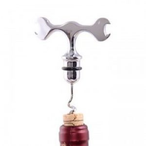 Ouvre-bouteille de style moderne en zinc