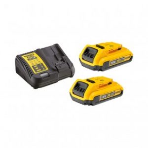 Pack 2 batteries XR 18V 2Ah Li-ion + chargeur