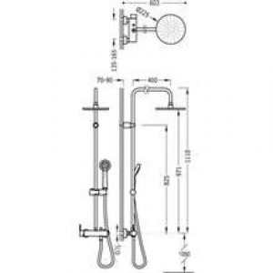 Pack de douche Alplus