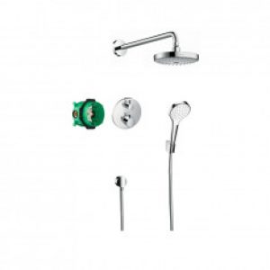 Pack encastré Design ShowerSet Croma Select S / Ecostat S Chromé Hansgrohe